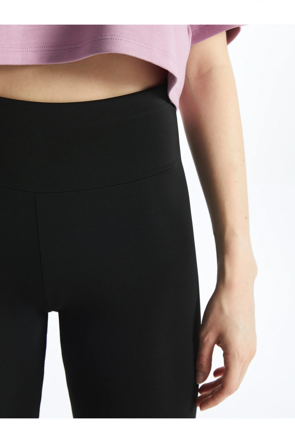 Beli Lastikli Kadın Şort Tayt