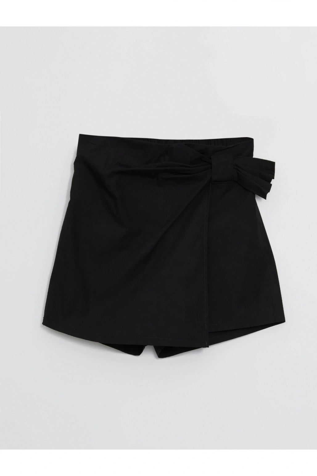 Beli Lastikli Kız Çocuk Şort Etek