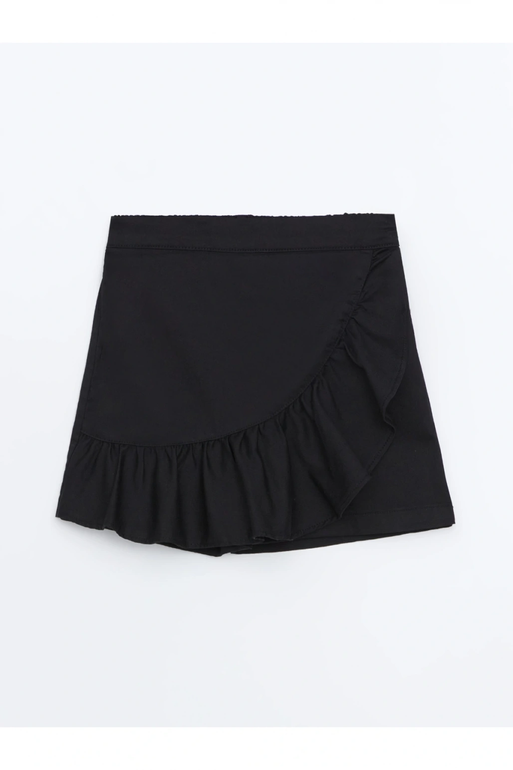 Beli Lastikli Kız Çocuk Şort Etek