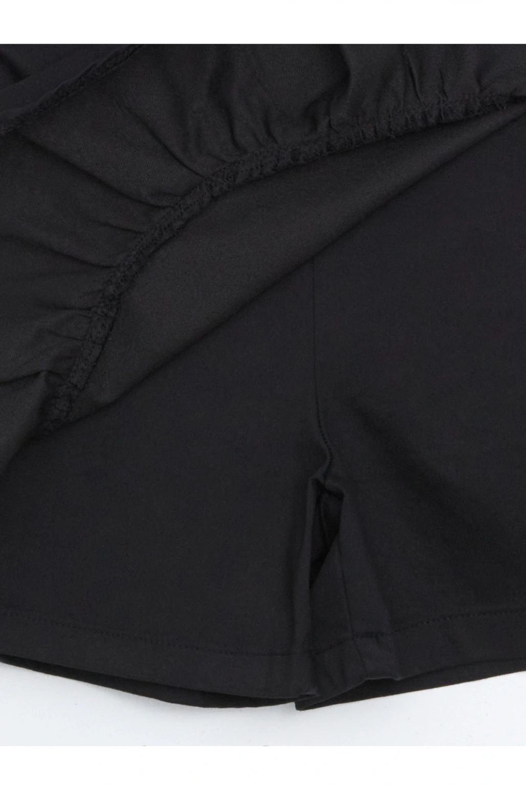 Beli Lastikli Kız Çocuk Şort Etek