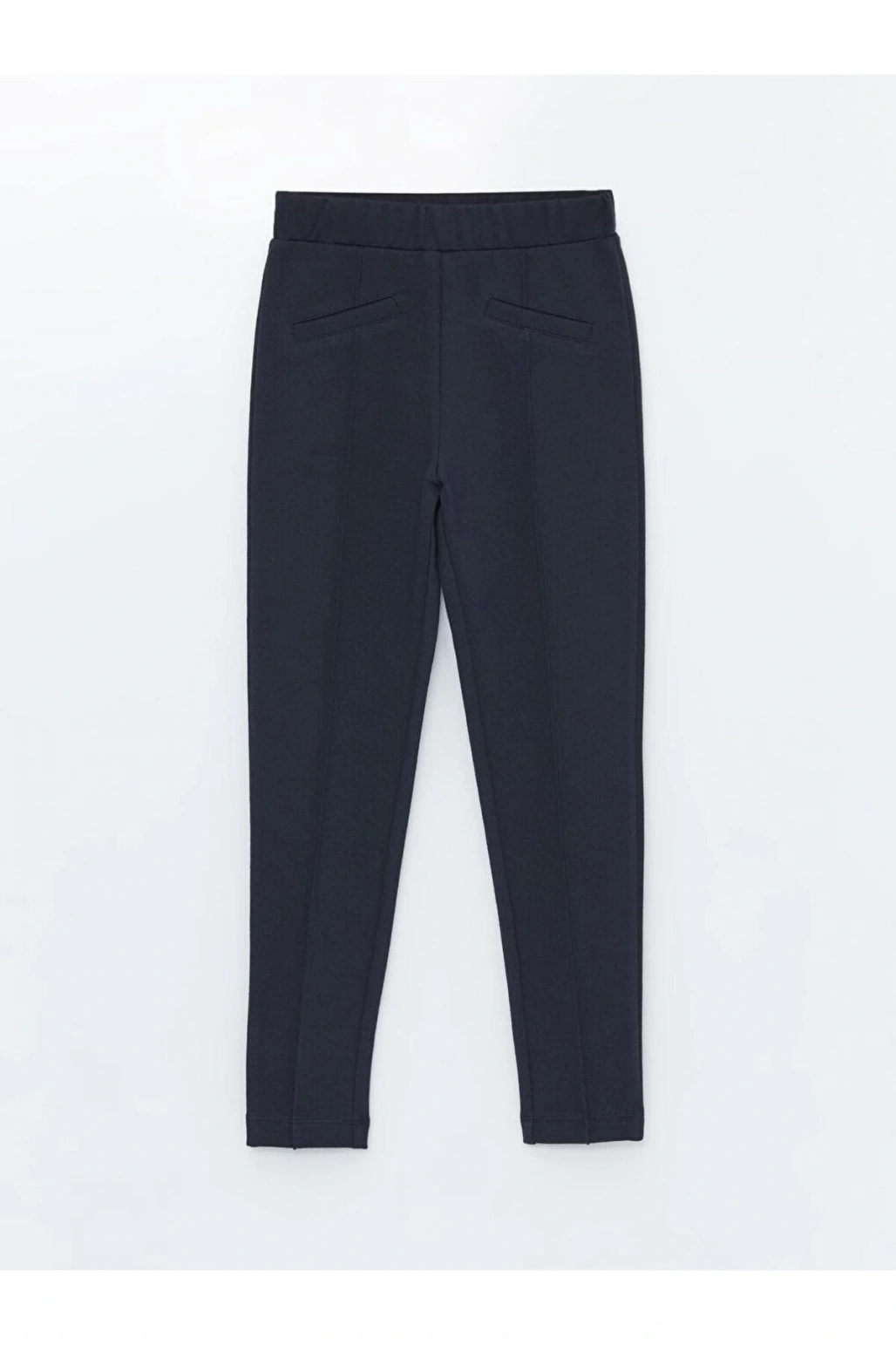 Beli Lastikli Kız Çocuk Uzun Tayt (W5)