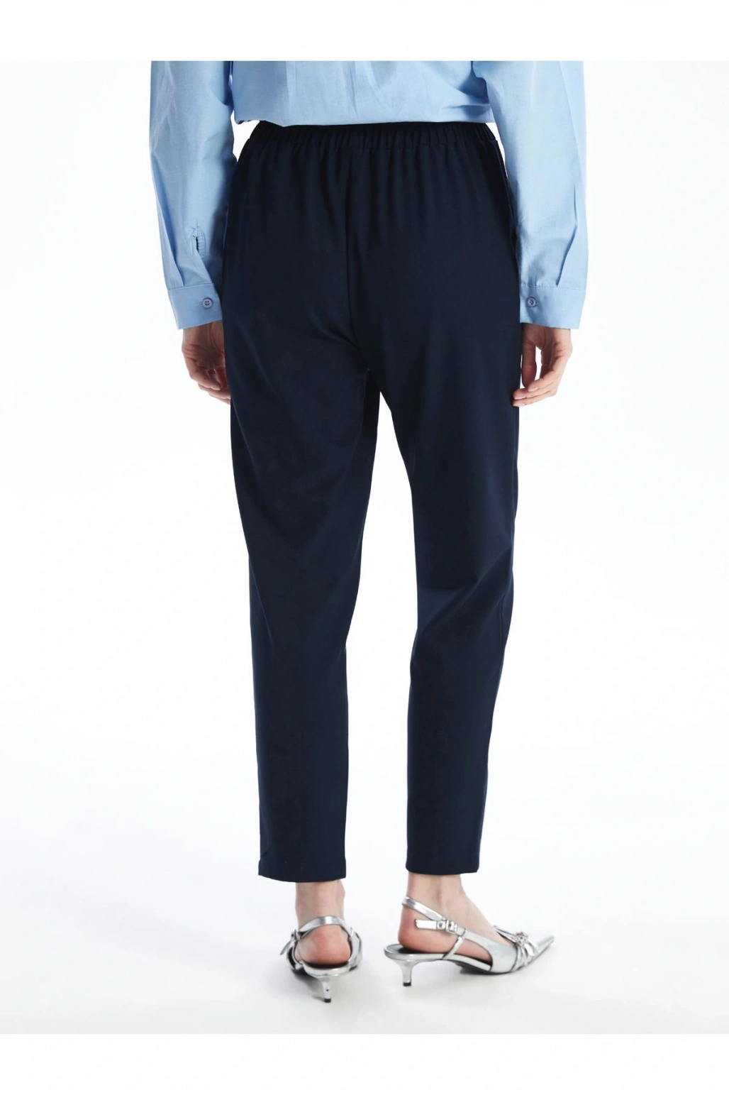 Beli Lastikli Standart Fit Kadın Pantolon