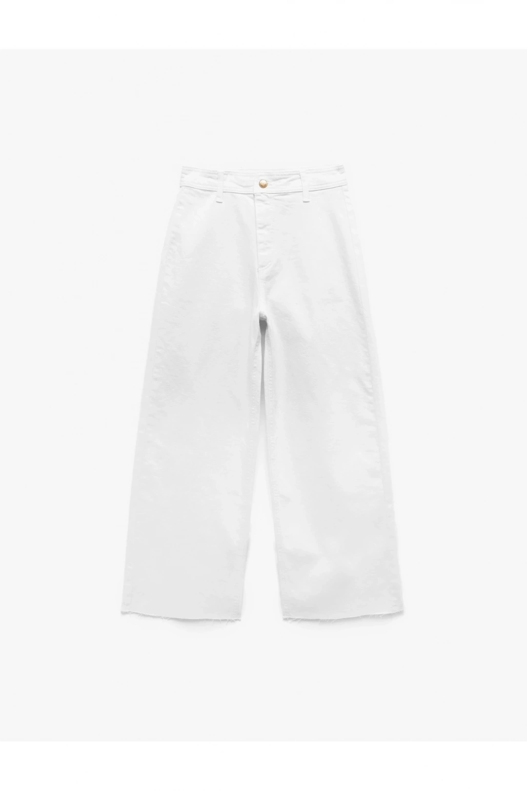 Beyaz Kadın Jean Pantolon 5SAL40007MW