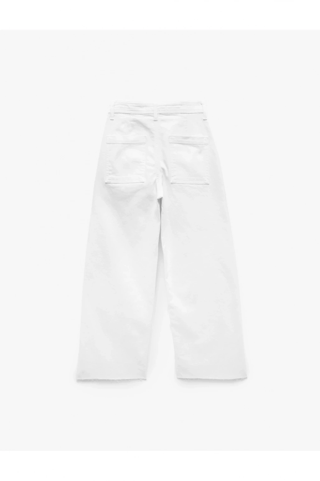 Beyaz Kadın Jean Pantolon 5SAL40007MW