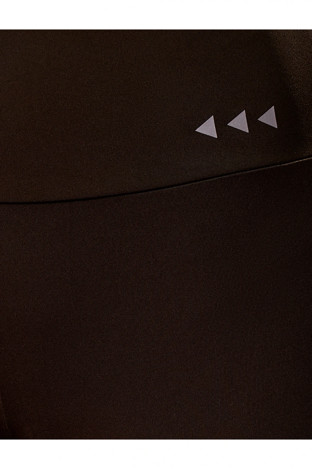 Biker Tayt Minimal Baskı Detaylı Yüksek Bel