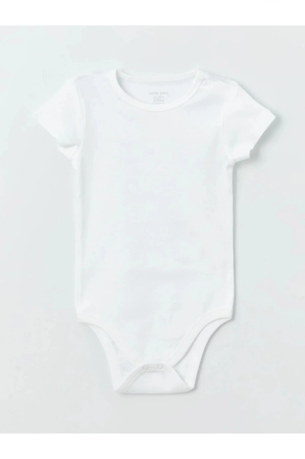 Bisiklet Yaka Basic Erkek Bebek Çıtçıtlı Body 2li