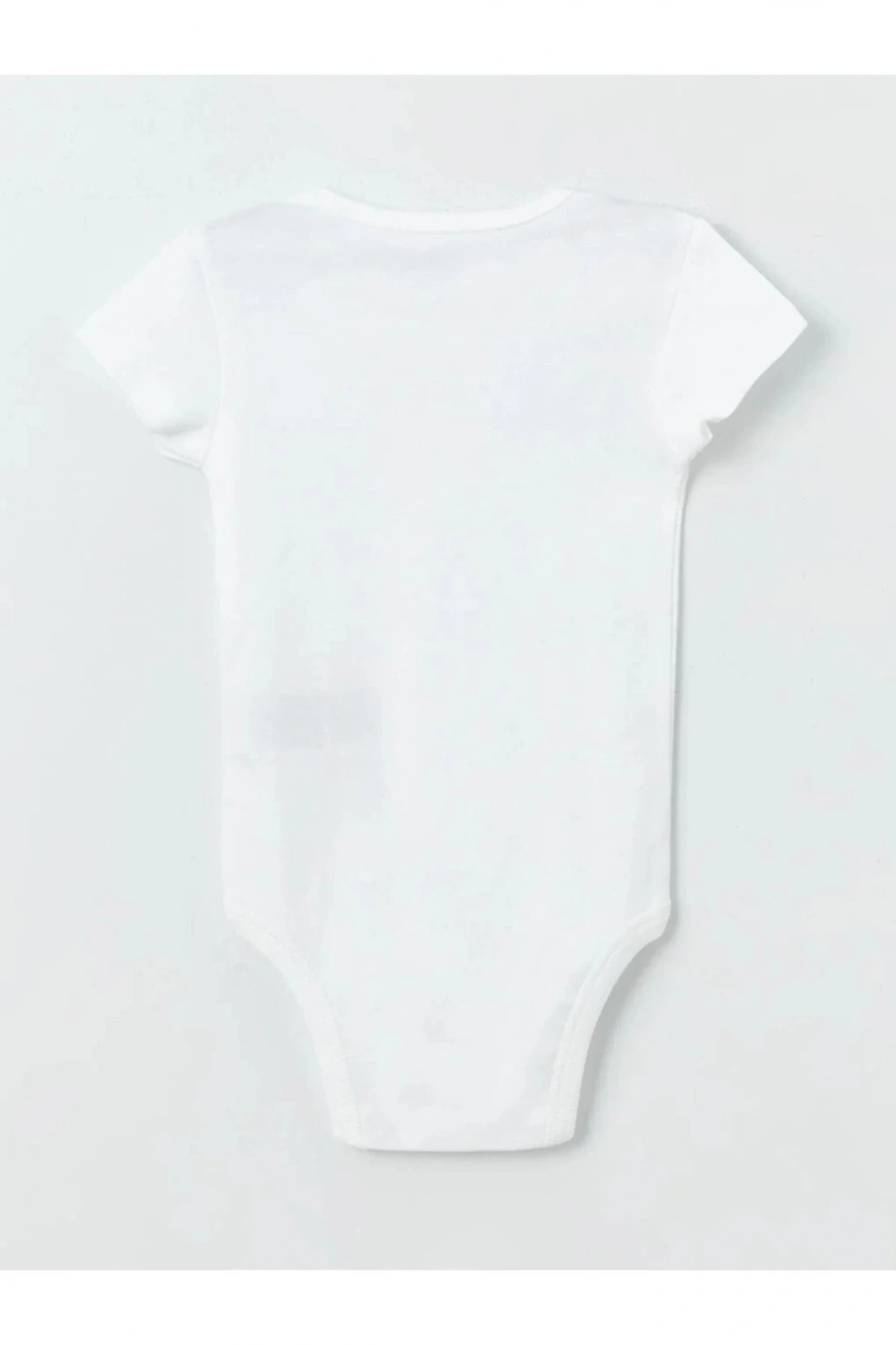 Bisiklet Yaka Basic Erkek Bebek Çıtçıtlı Body 2li