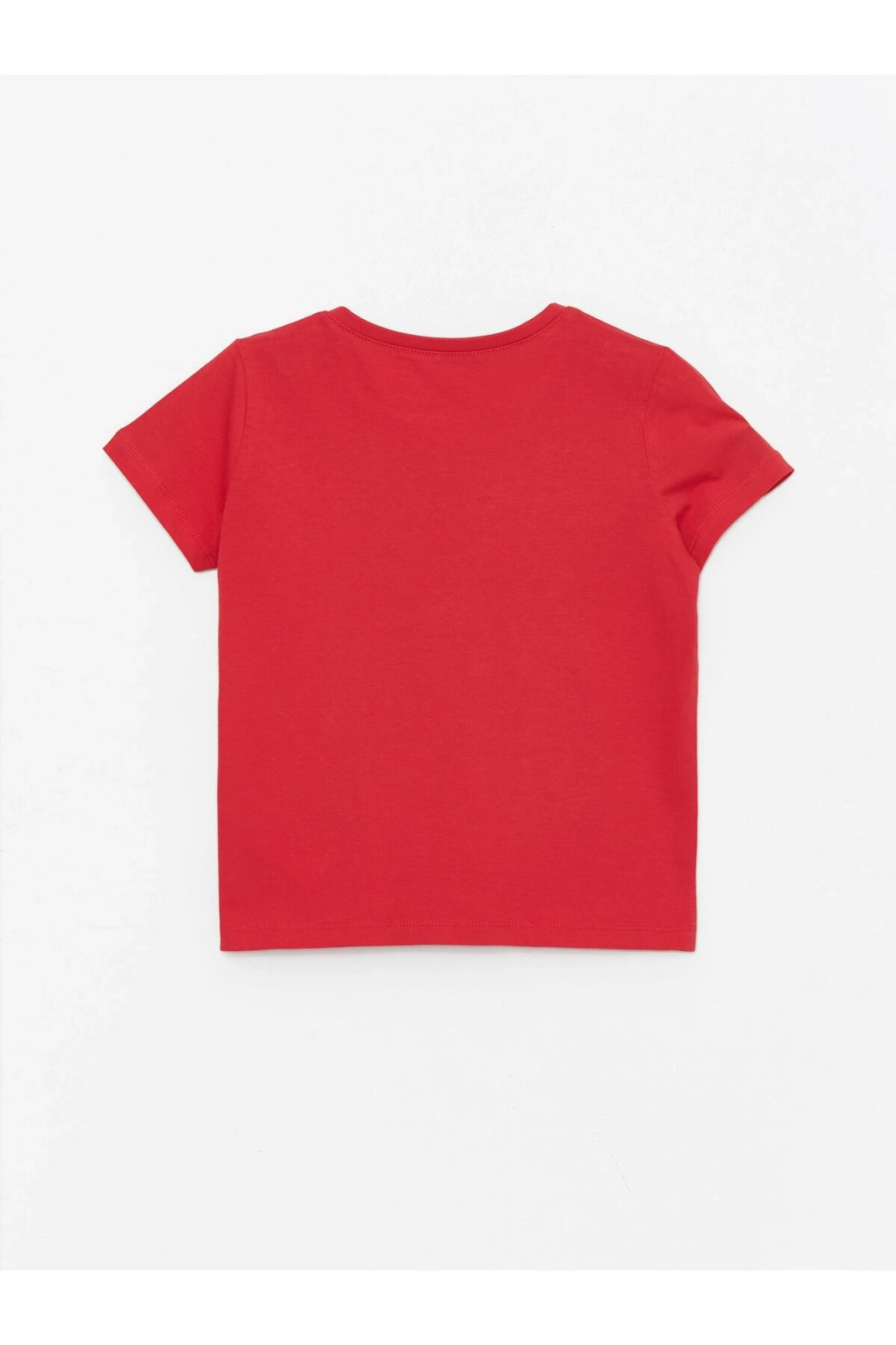 Bisiklet Yaka Basic Kısa Kollu Kız Çocuk Tişört