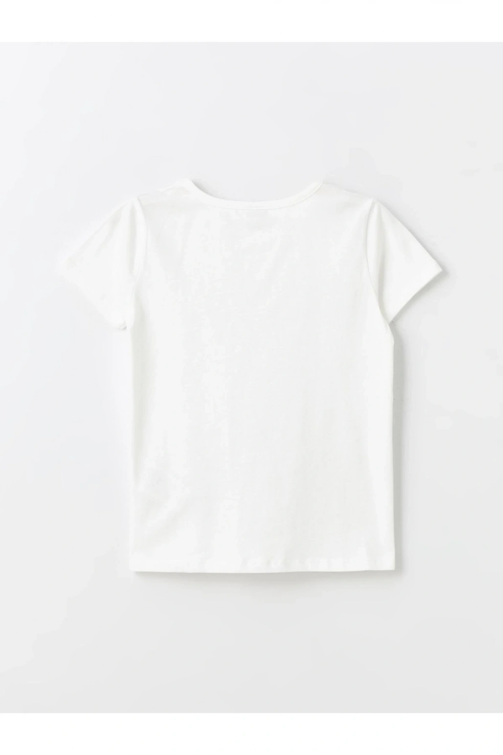 Bisiklet Yaka Basic Kısa Kollu Kız Çocuk Tişört