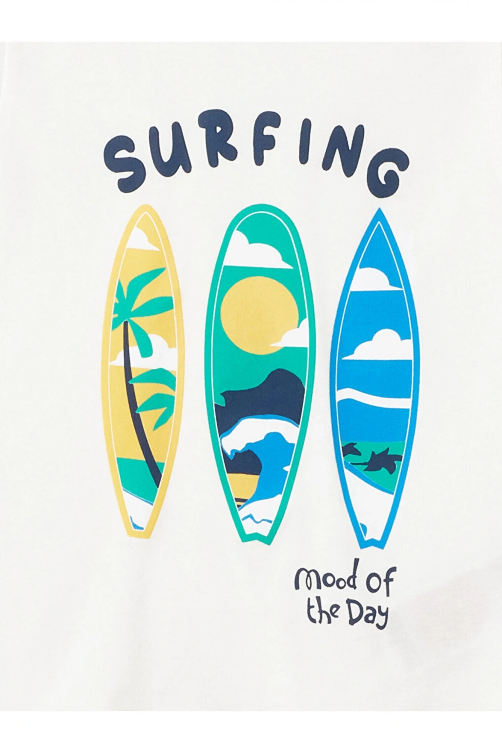 LCW baby Bisiklet Yaka Baskılı Erkek Bebek Atlet ve Şort 2li Takım