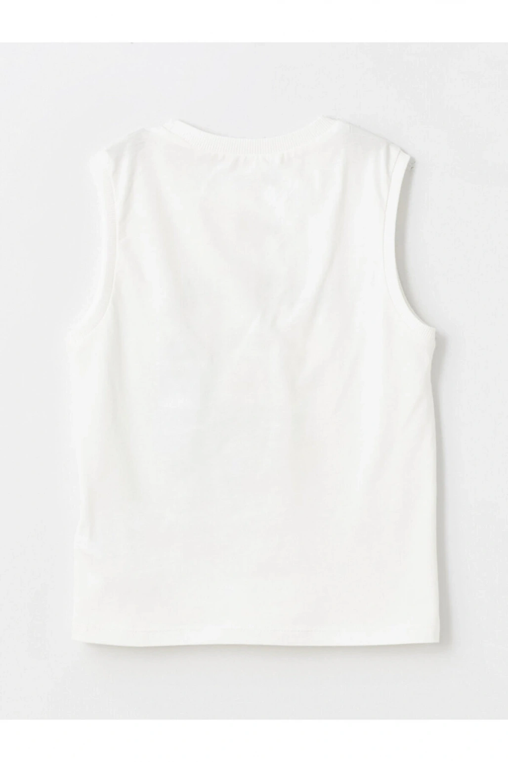 LCW baby Bisiklet Yaka Baskılı Erkek Bebek Atlet ve Şort 2li Takım