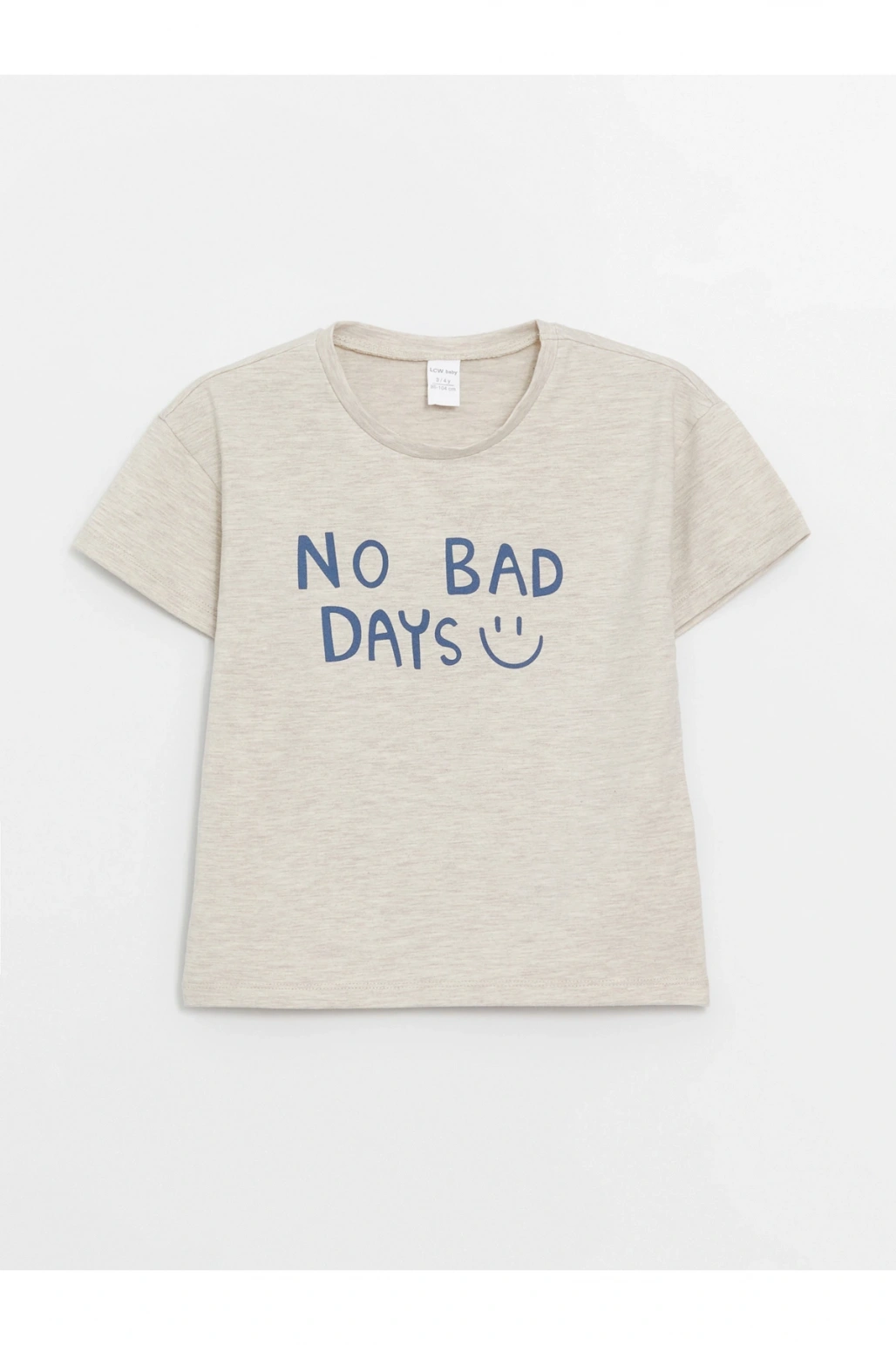 Bisiklet Yaka Baskılı Erkek Bebek Tişört