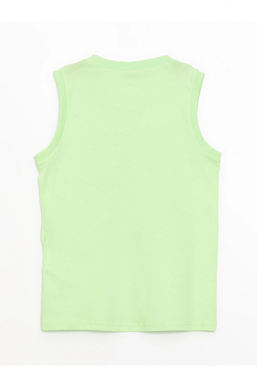 Bisiklet Yaka Baskılı Erkek Çocuk Atlet