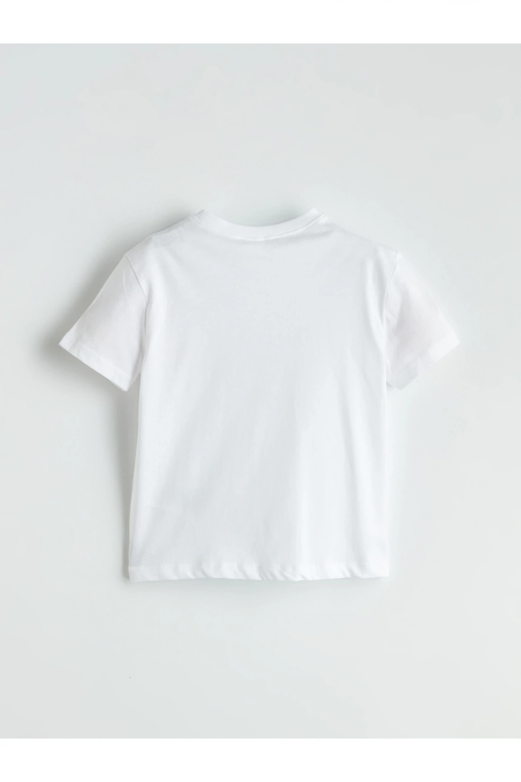 Bisiklet Yaka Baskılı Erkek Çocuk Tişört