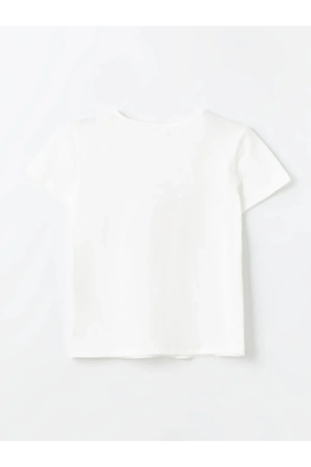 Bisiklet Yaka Baskılı Kısa Kollu Kız Çocuk Tişört ve Taç Portakal Çiçeği Festivali Karnaval S4JQ74Z4