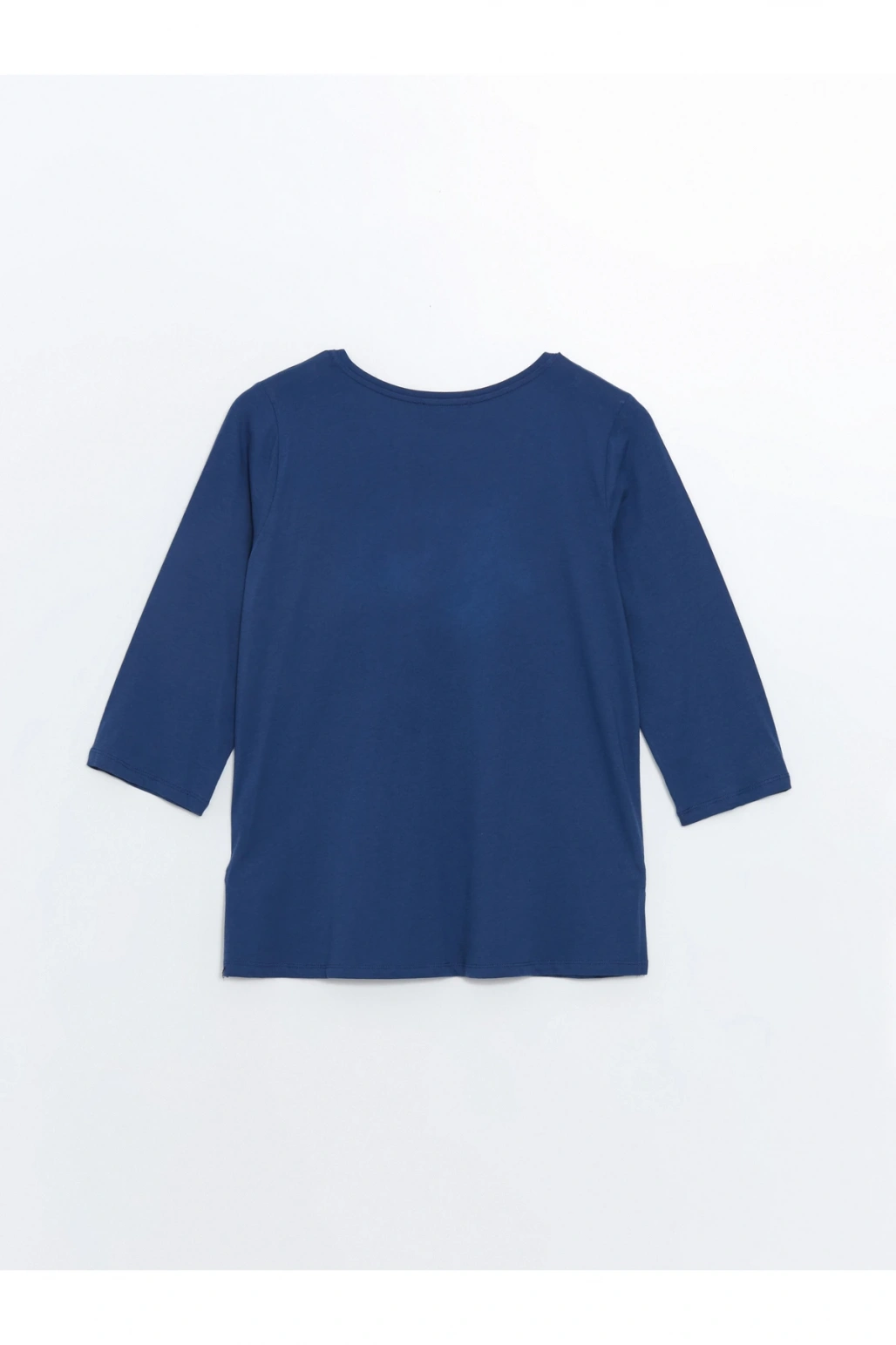 Bisiklet Yaka Çiçekli Kadın Bluz