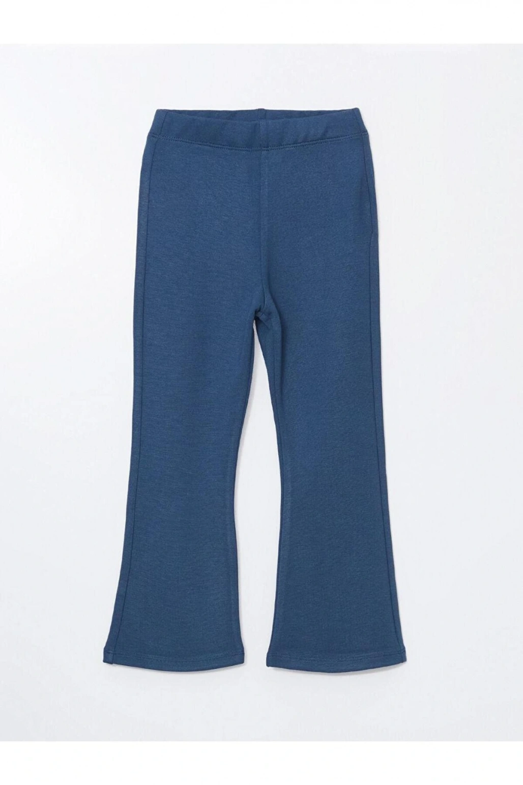 Bisiklet Yaka Çiçekli Kız Çocuk Sweatshirt ve Tayt Pantolon 2li