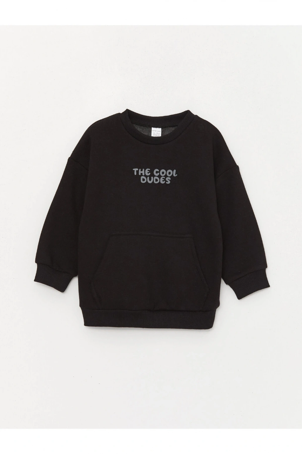 Bisiklet Yaka Erkek Bebek Sweatshirt ve Eşofman Alt 2li