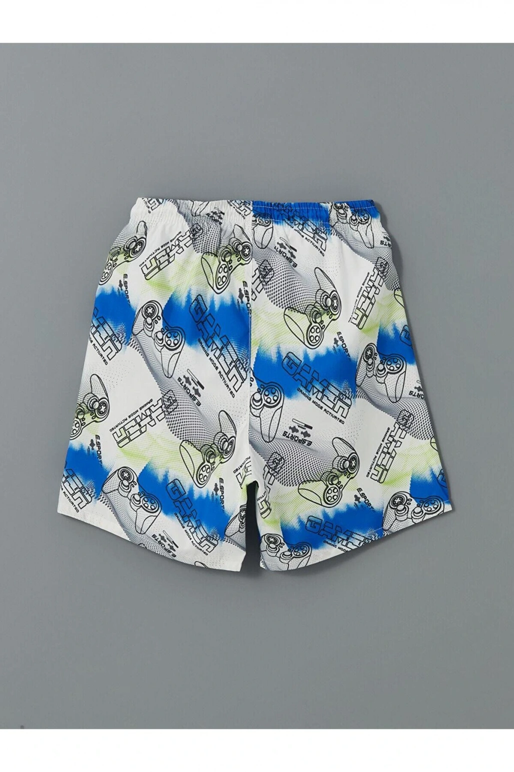 Bisiklet Yaka Erkek Çocuk Atlet Ve Deniz Şortu (S5)