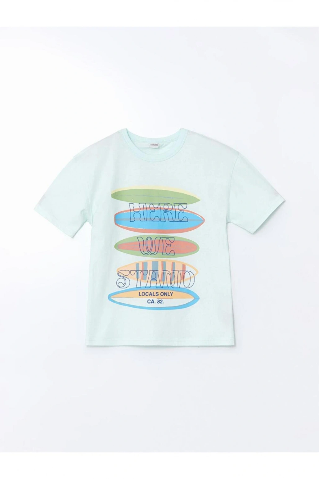 Bisiklet Yaka Erkek Çocuk Tişört ve Şort (S5)