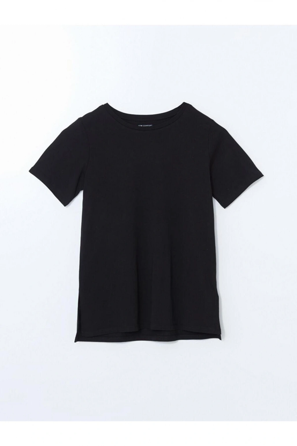 Bisiklet Yaka Kadın Tişört (S5)