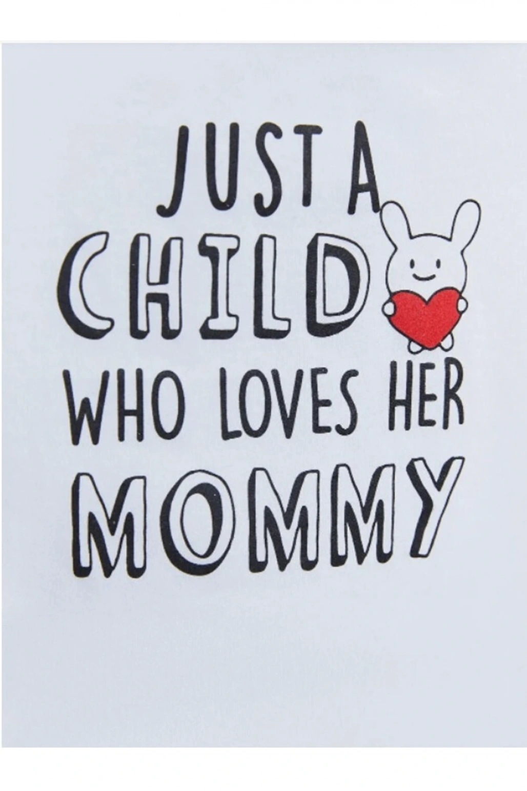 Bisiklet Yaka Kısa Kol Baskılı Pamuklu Kız Bebek Tişört