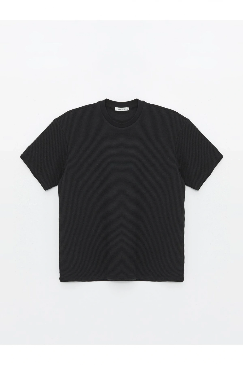 Bisiklet Yaka Kısa Kollu Erkek Tişört