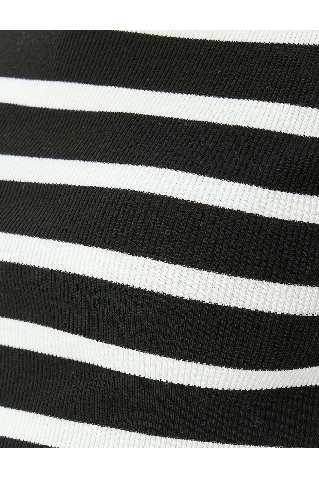 Bisiklet Yaka Kısa Kollu Fitilli Mini Bodycon Elbise