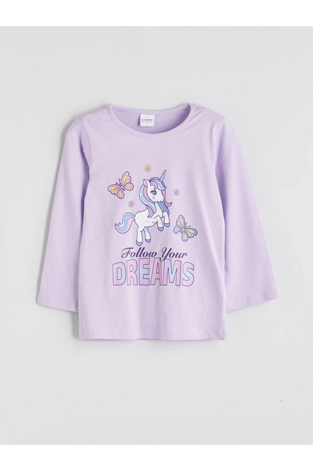 Bisiklet Yaka Kız Çocuk Pijama