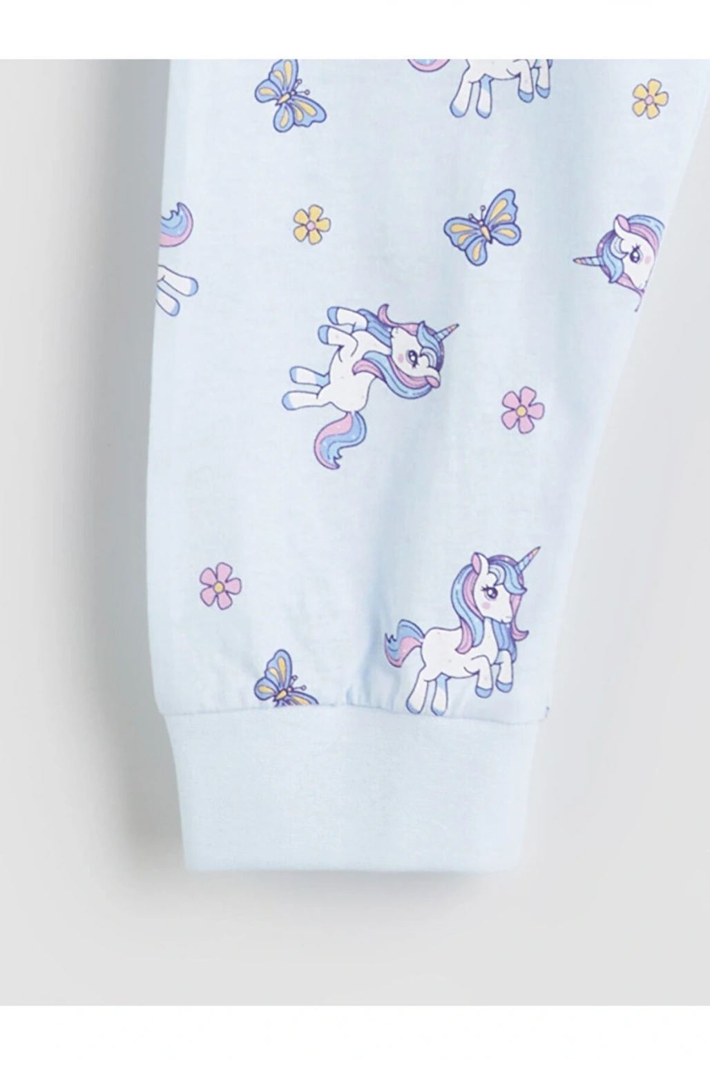 Bisiklet Yaka Kız Çocuk Pijama