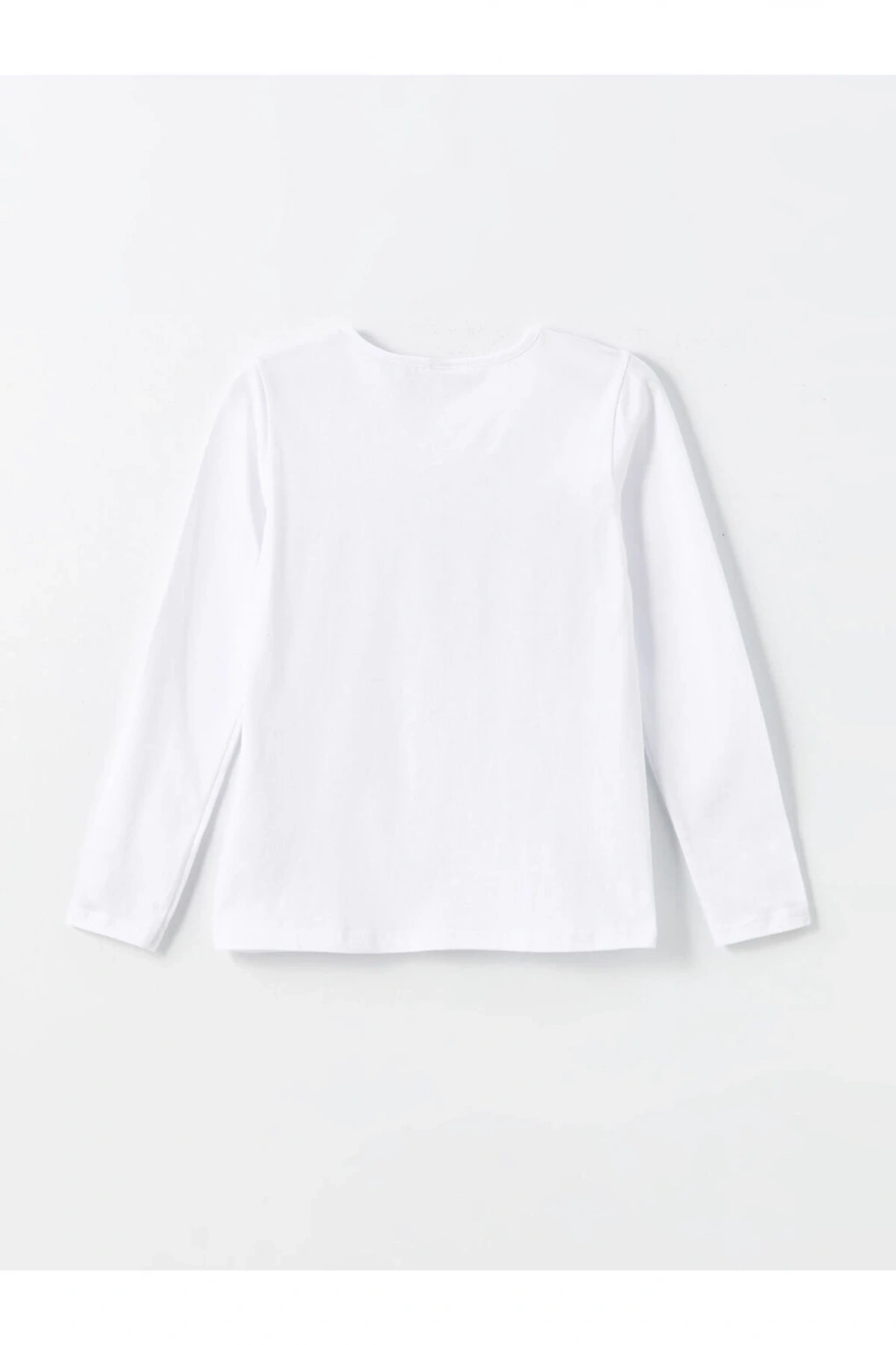 Bisiklet Yaka Kız Çocuk Tişört