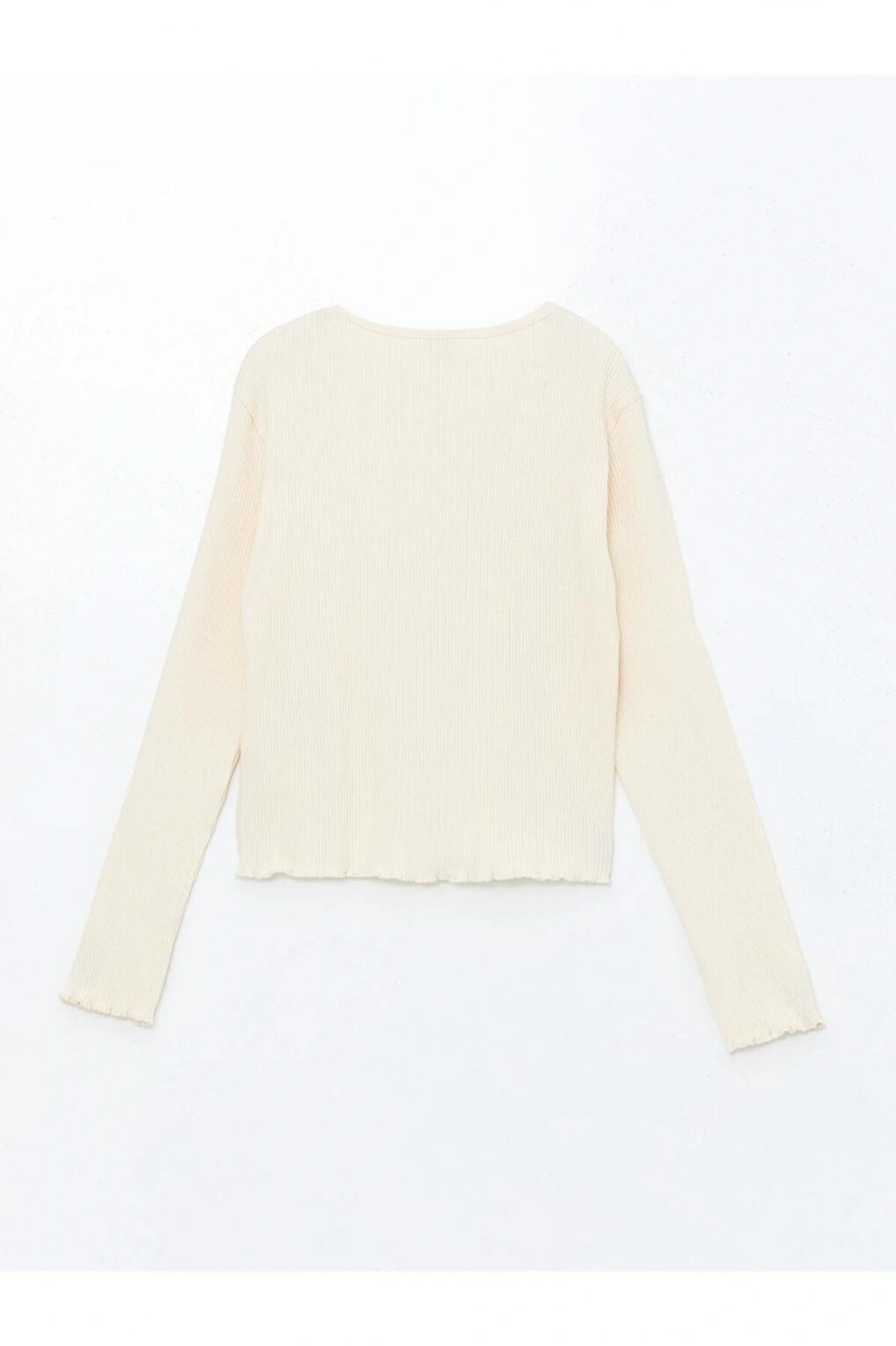 Bisiklet Yaka Kız Çocuk Tişört