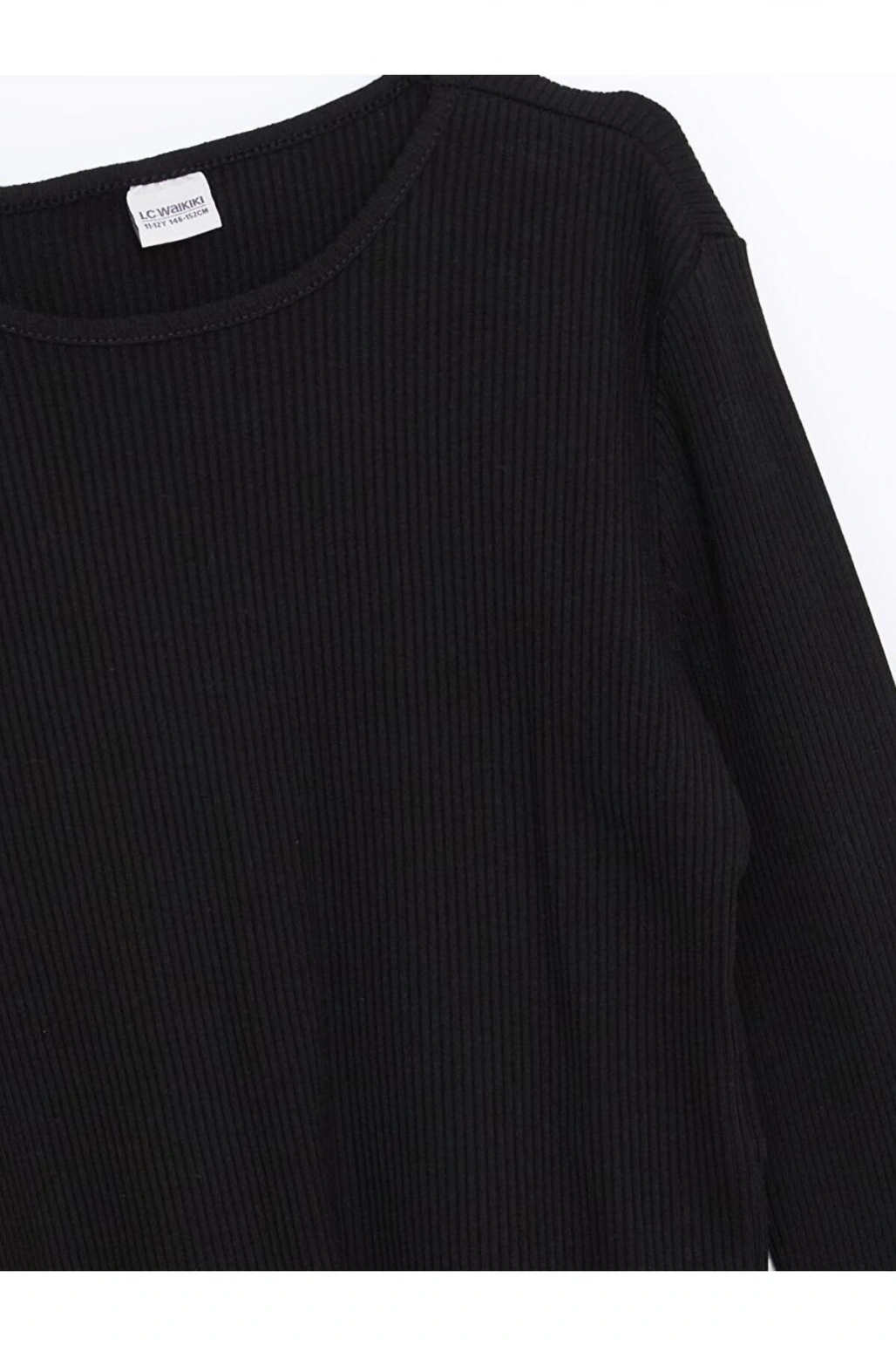 Bisiklet Yaka Kız Çocuk Tişört