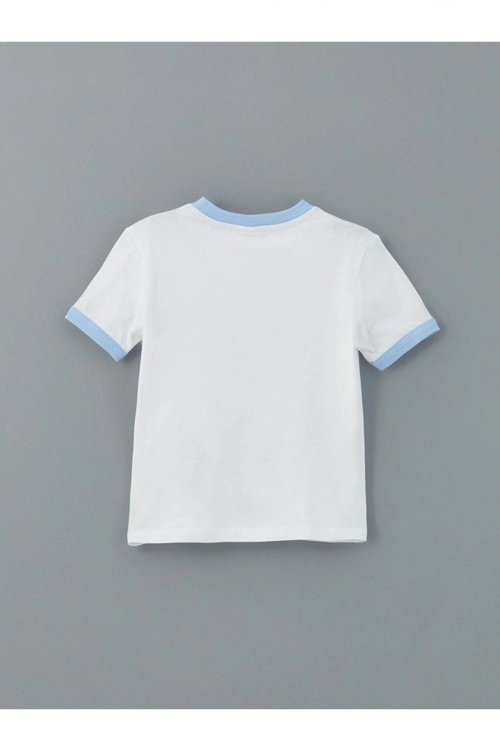 Bisiklet Yaka Kız Çocuk Tişört (S5)