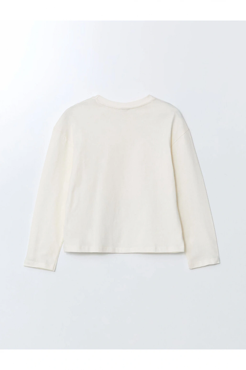 Bisiklet Yaka Kiz Cocuk Tisort - W4L236Z4