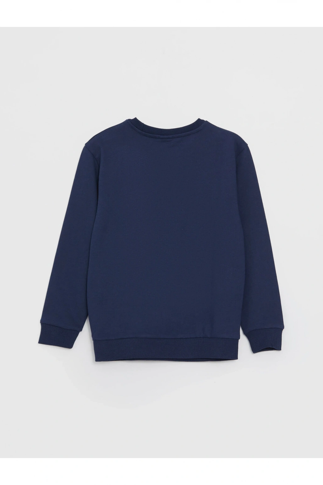 Bisiklet Yaka Nostaljik Maymun Baskılı Uzun Kollu Erkek Çocuk Sweatshirt