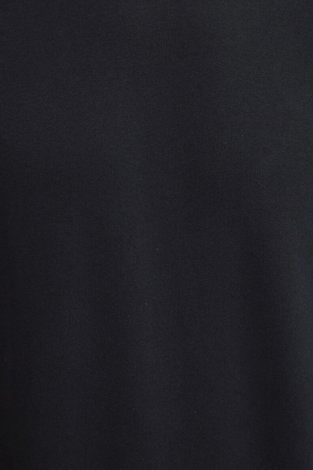 Bisiklet Yaka Siyah Sweatshirt