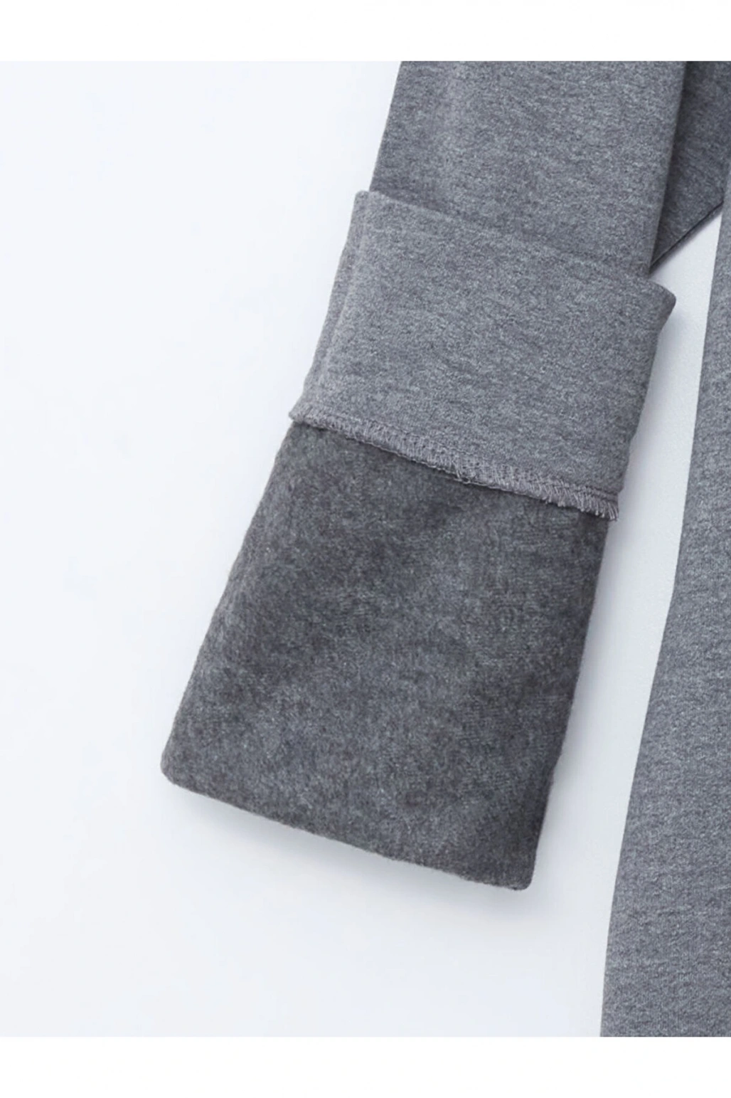 Bisiklet Yaka Uzun Kollu Erkek Sweatshirt