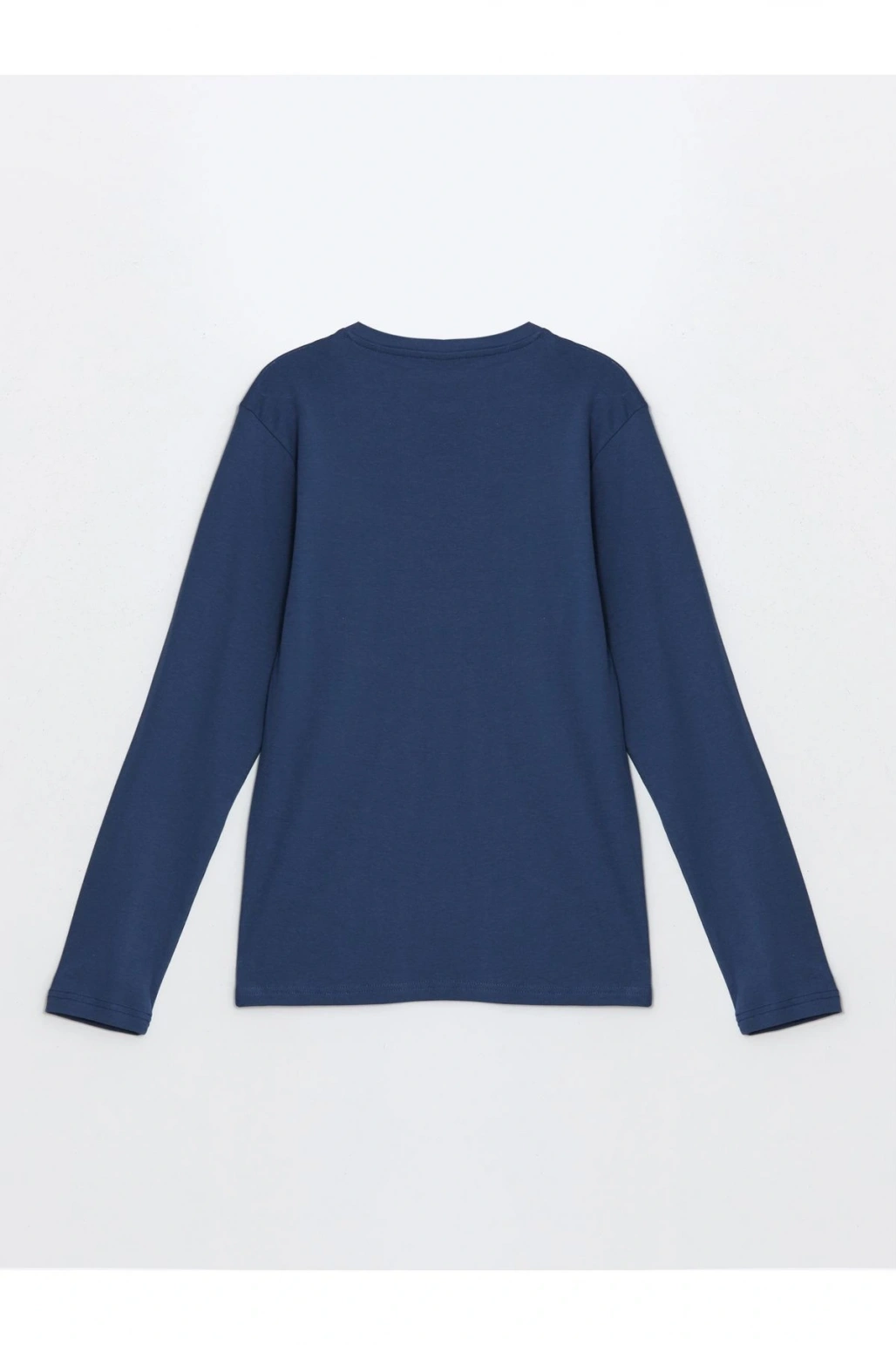 Bisiklet Yaka Uzun Kollu Erkek Tişört