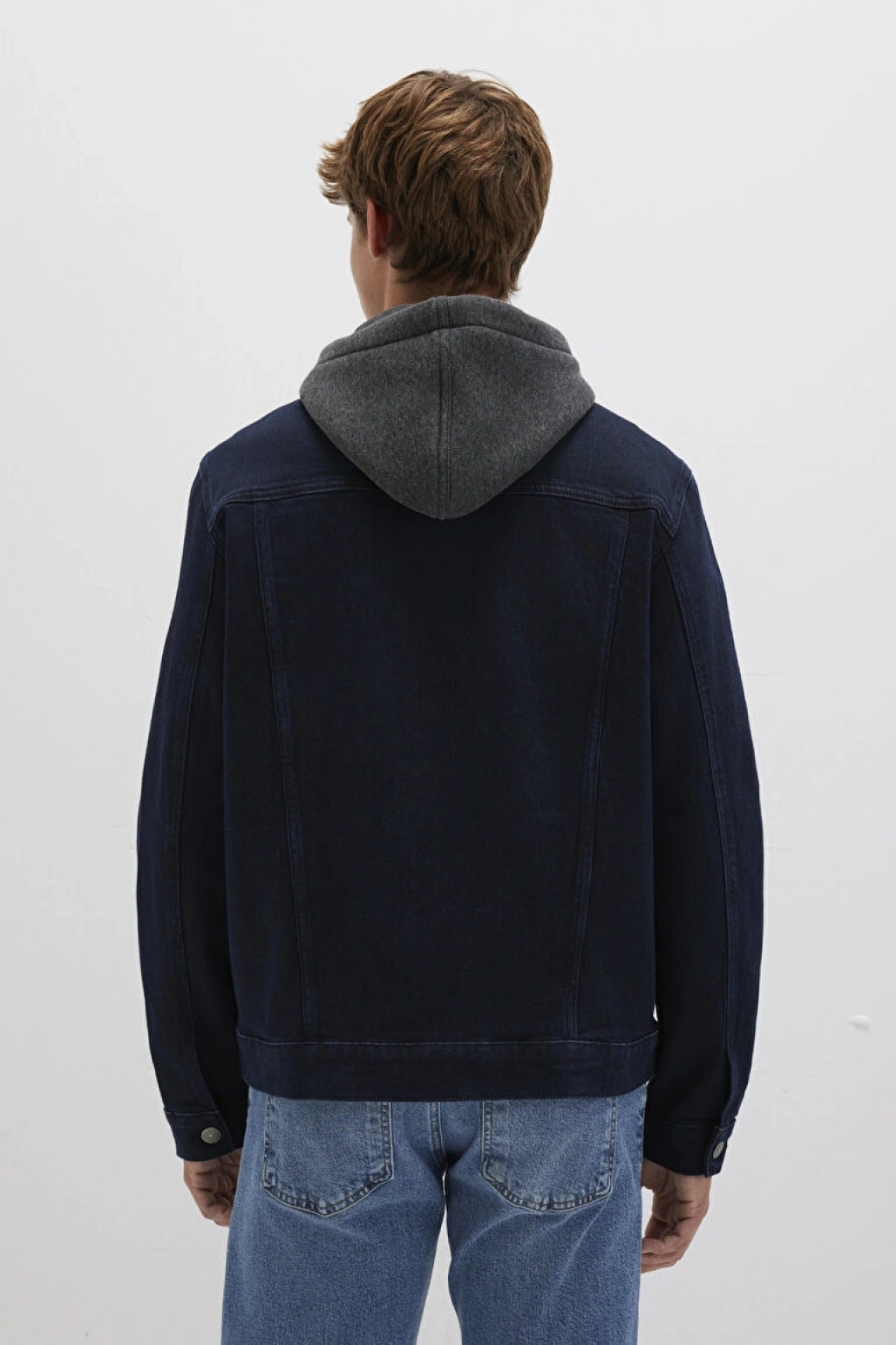 Brandon 90lar Mürekkep Mavisi Jean Ceket