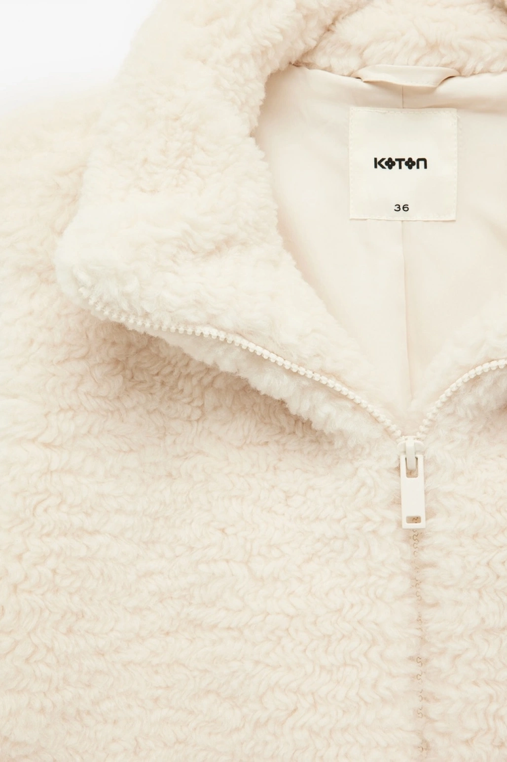 Cepli Dik Yaka Kolsuz Fermuarlı Crop Peluş Yelek