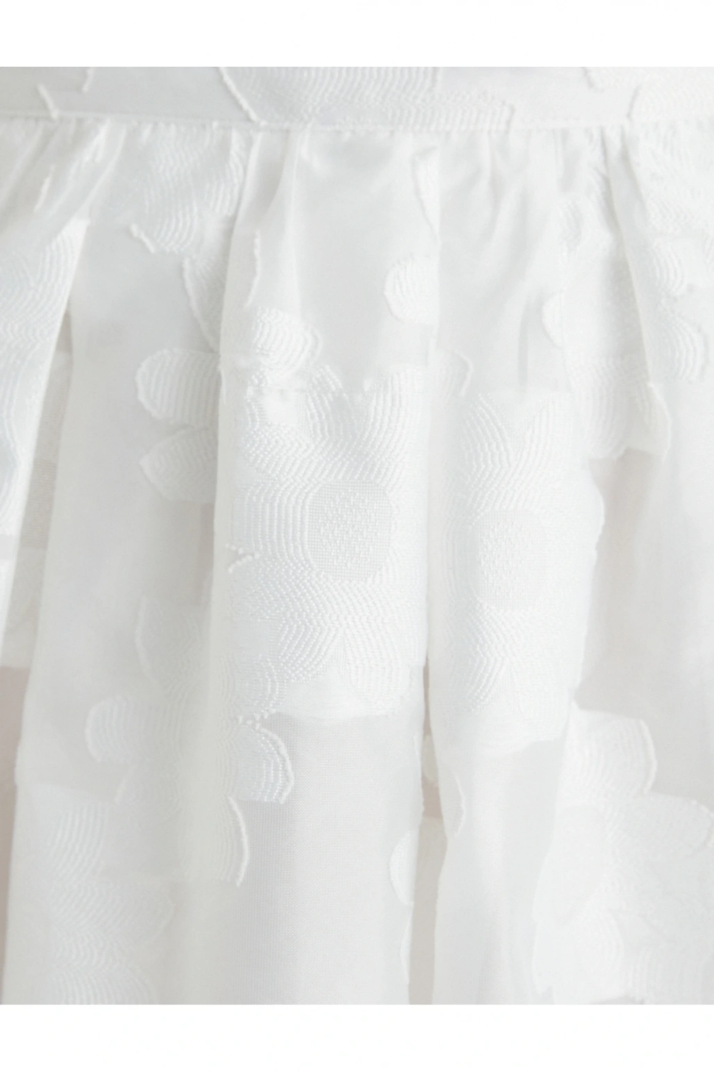 Çiçekli Mini Balon Etek