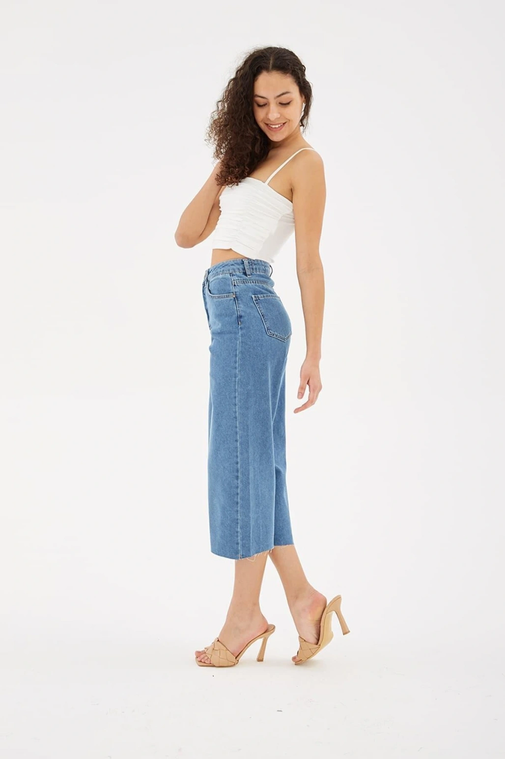 Culotte Pantolon Mavi / Blue
