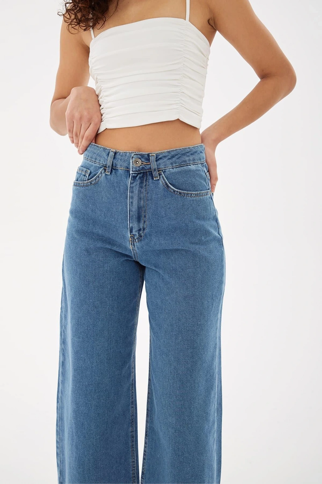 Culotte Pantolon Mavi / Blue