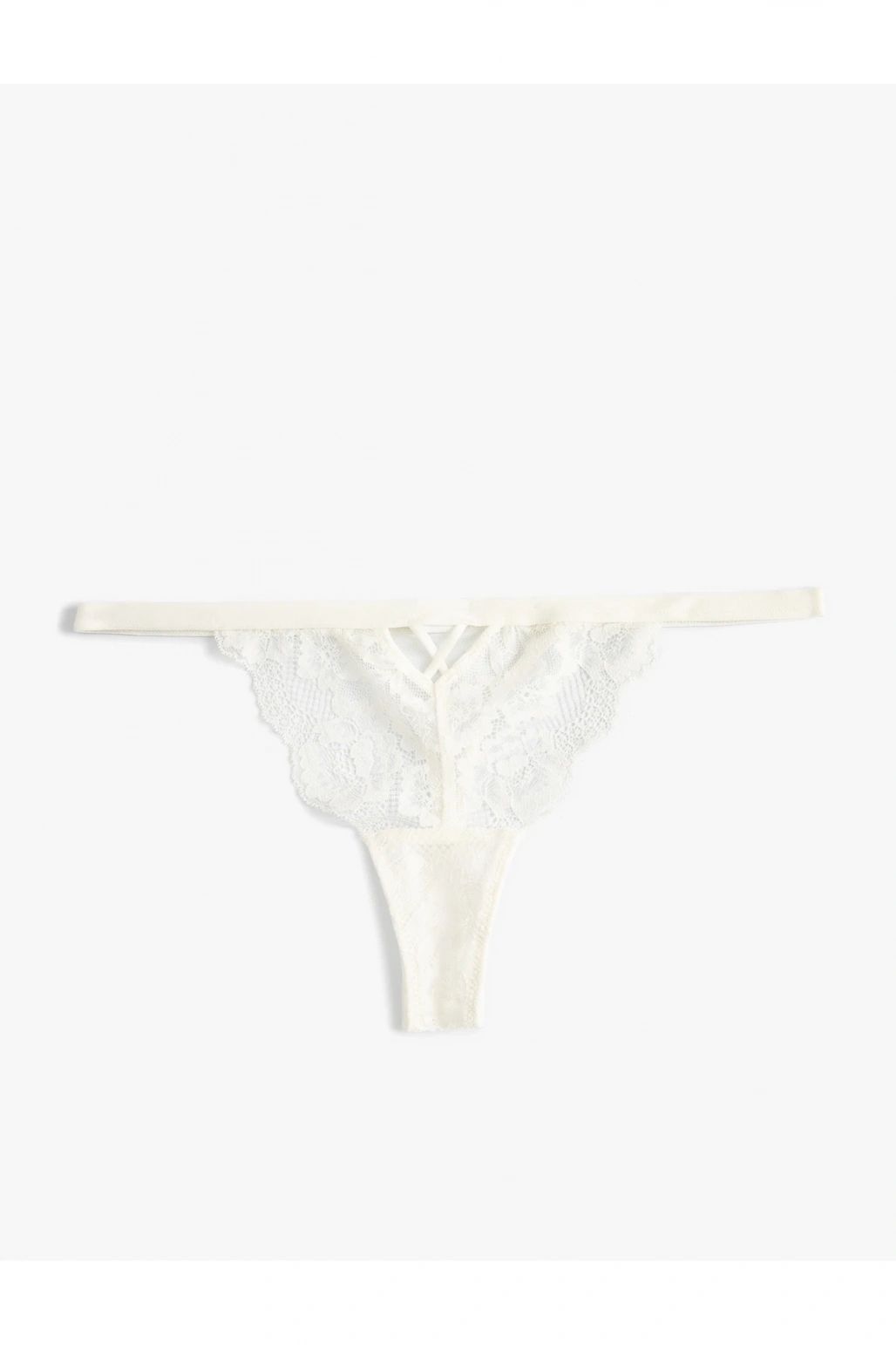 Dantelli Tül String Külot