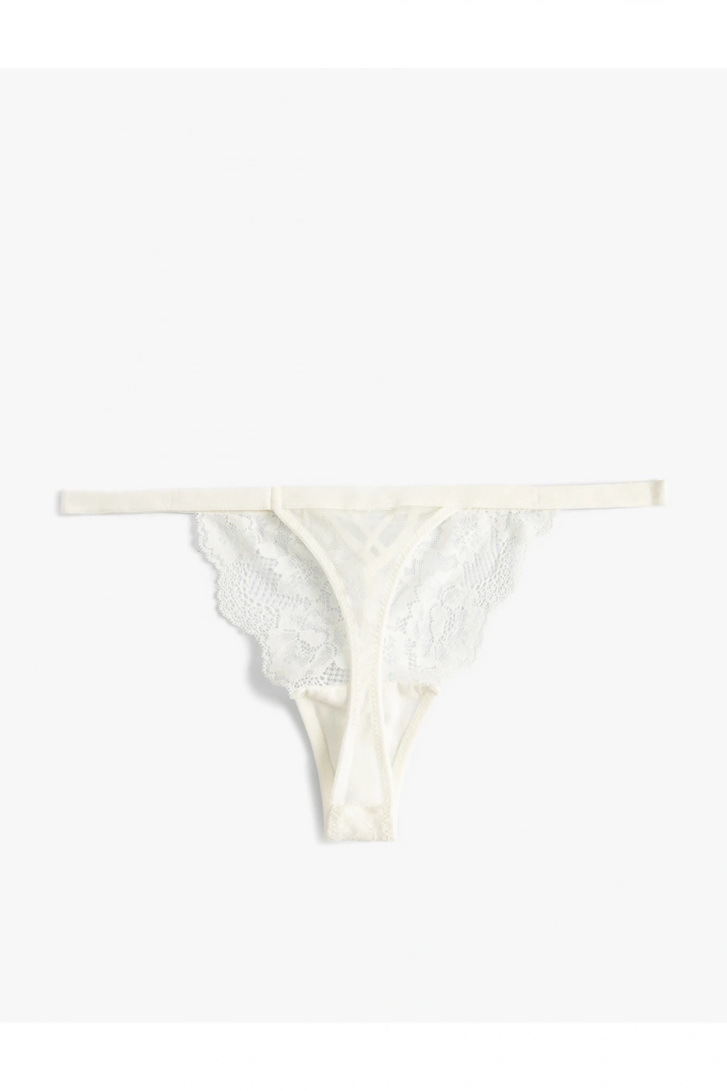 Dantelli Tül String Külot