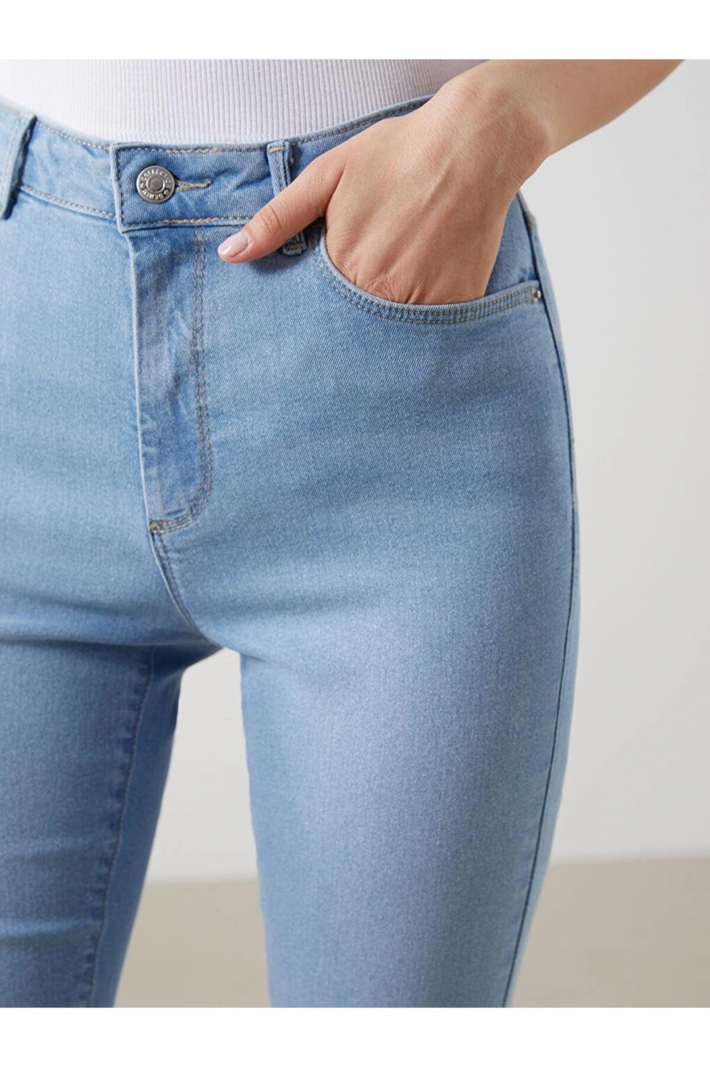 Dar Fit Kadın Jean Kapri (S5)