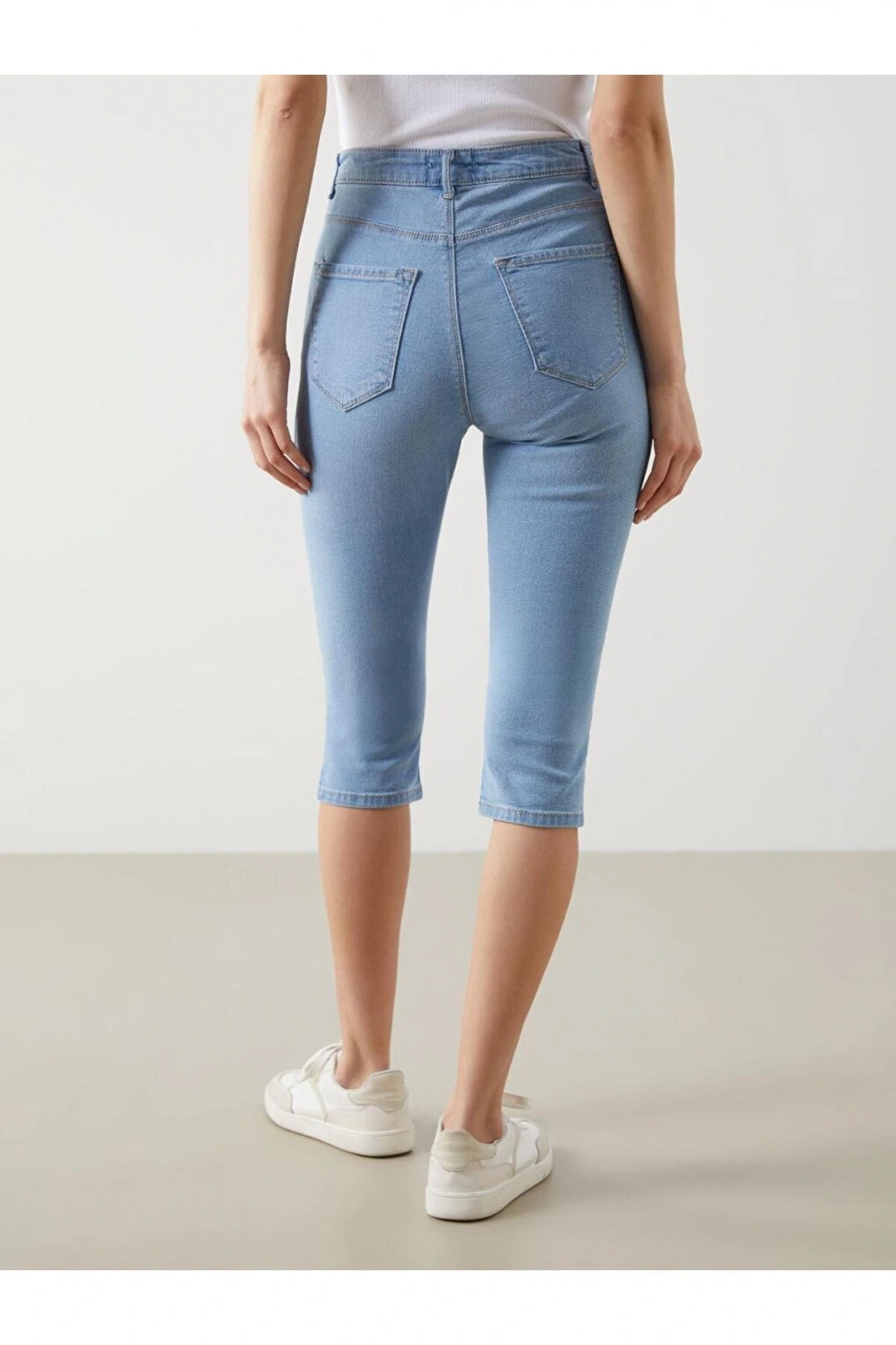 Dar Fit Kadın Jean Kapri (S5)