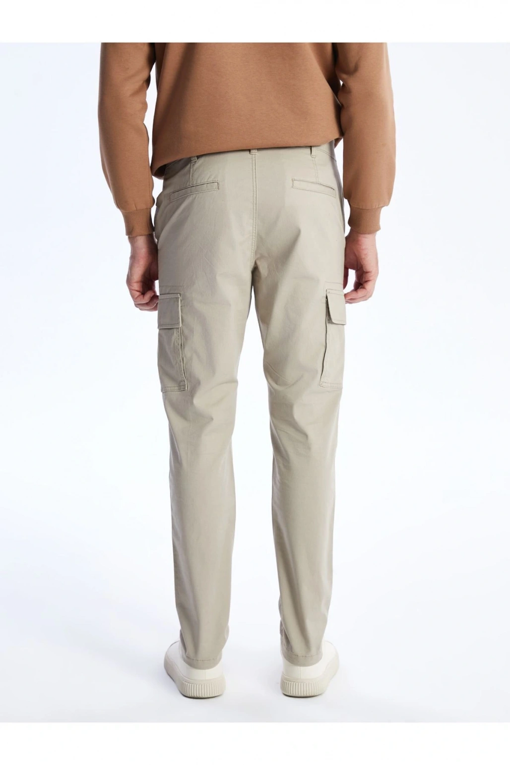 Dar Kalıp Gabardin Erkek Chino Pantolon