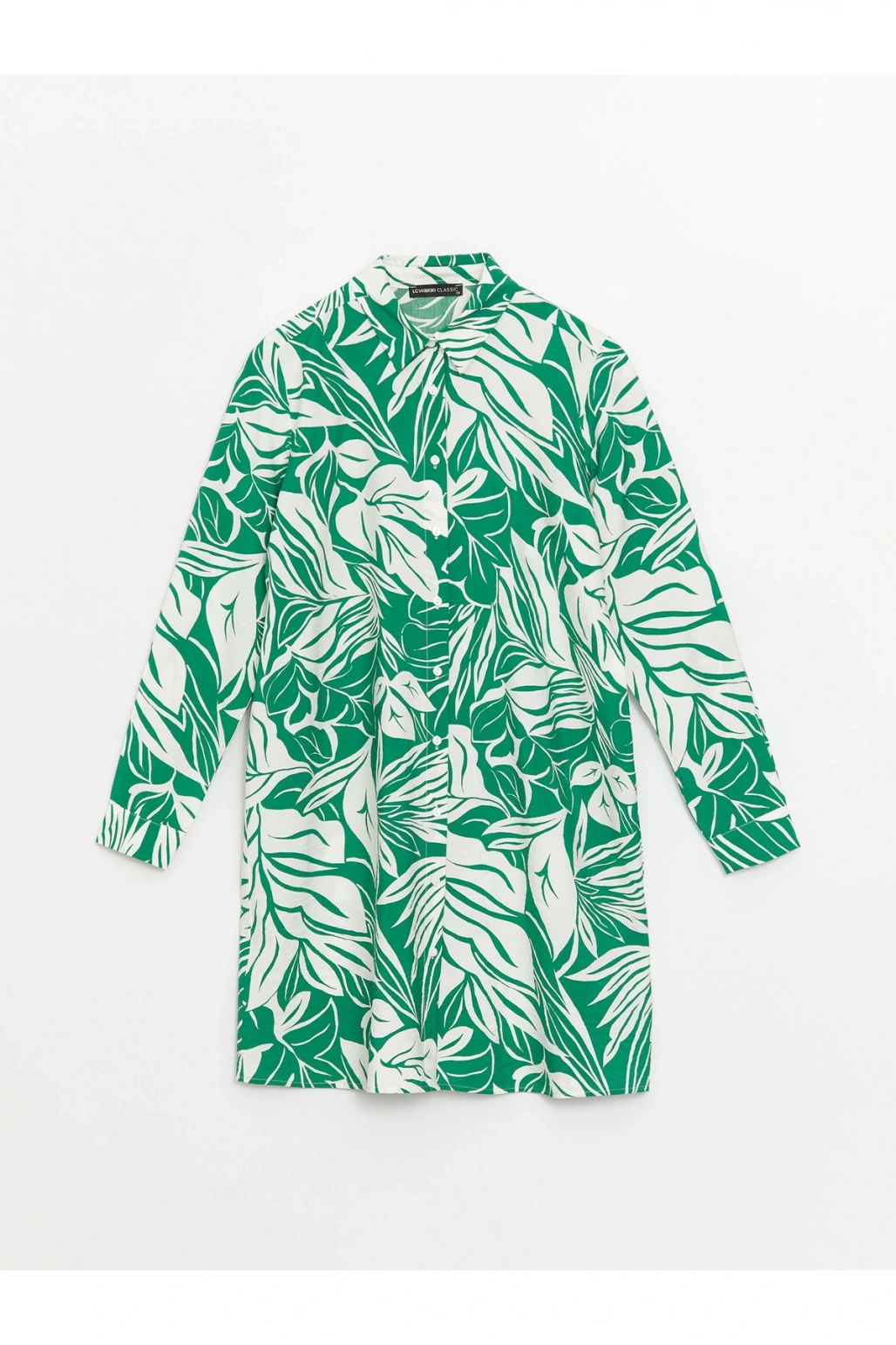 Desenli Kadın Gömlek Tunik